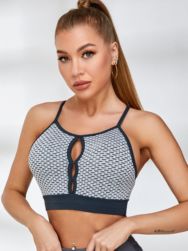LiviaGym Female Cutout Tiktok Sports Bras