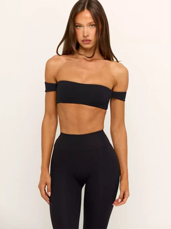 LiviaGym Female With Chest Pads Quick Tracksuit