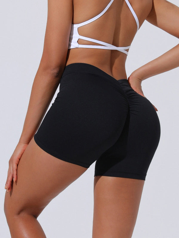 LiviaGym Female Deep-V Scrunch Bum Leggings