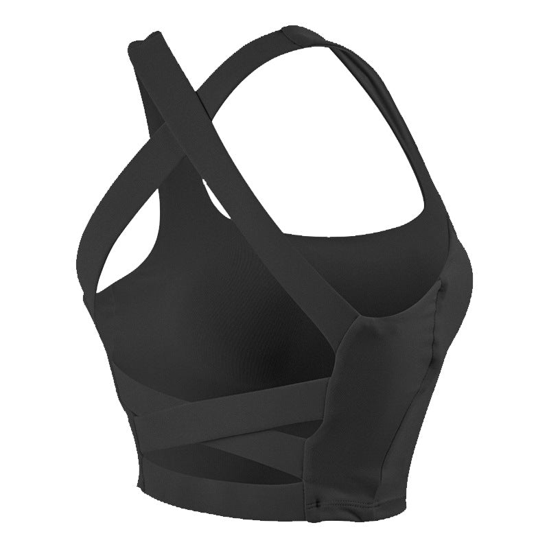 LiviaGym Female Cross Back Medium-support Bras