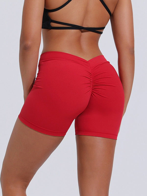 LiviaGym Female Deep-V Scrunch Bum Leggings