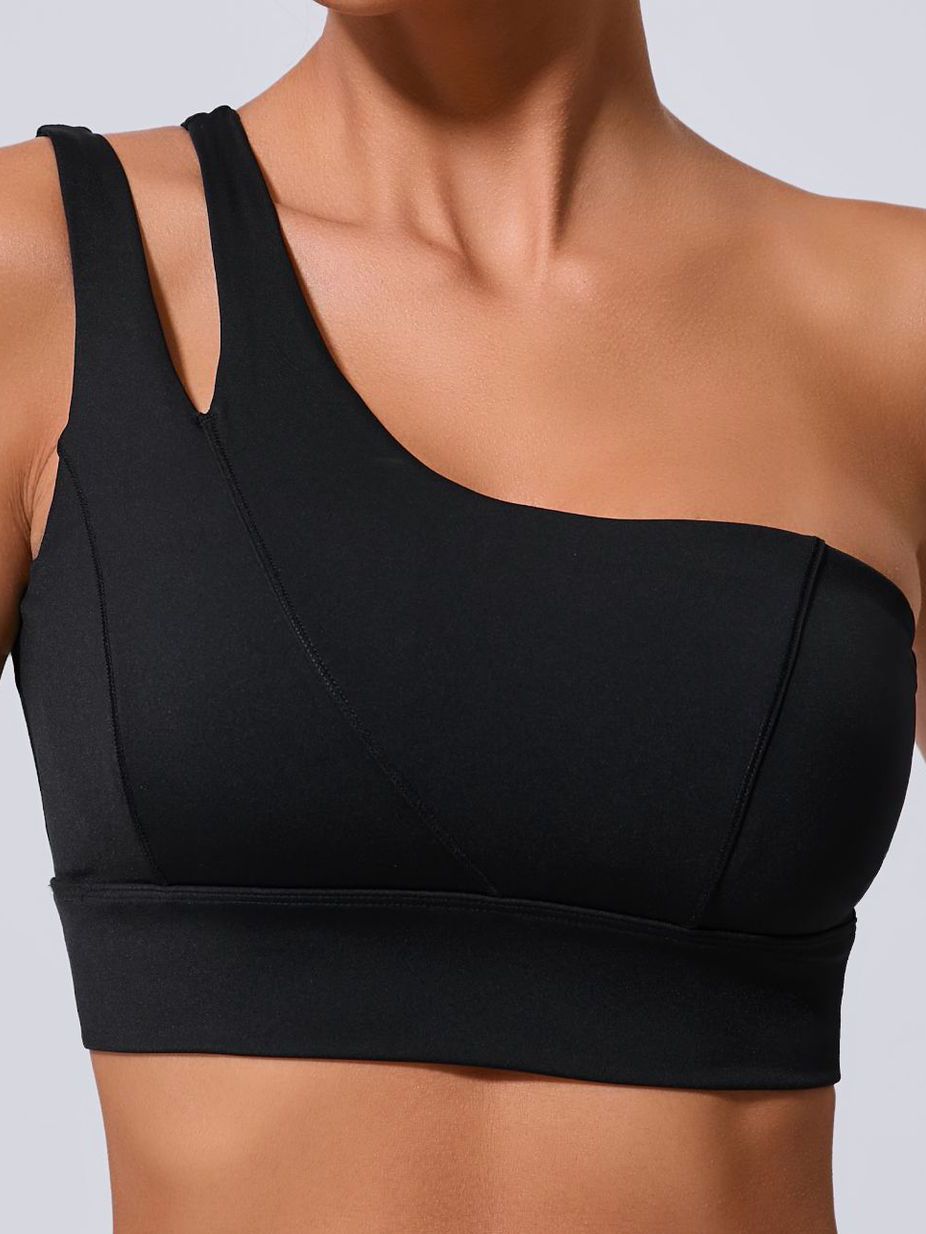 LiviaGym Female Solid Color Tailoring Backless Quick Dry Sports Bras