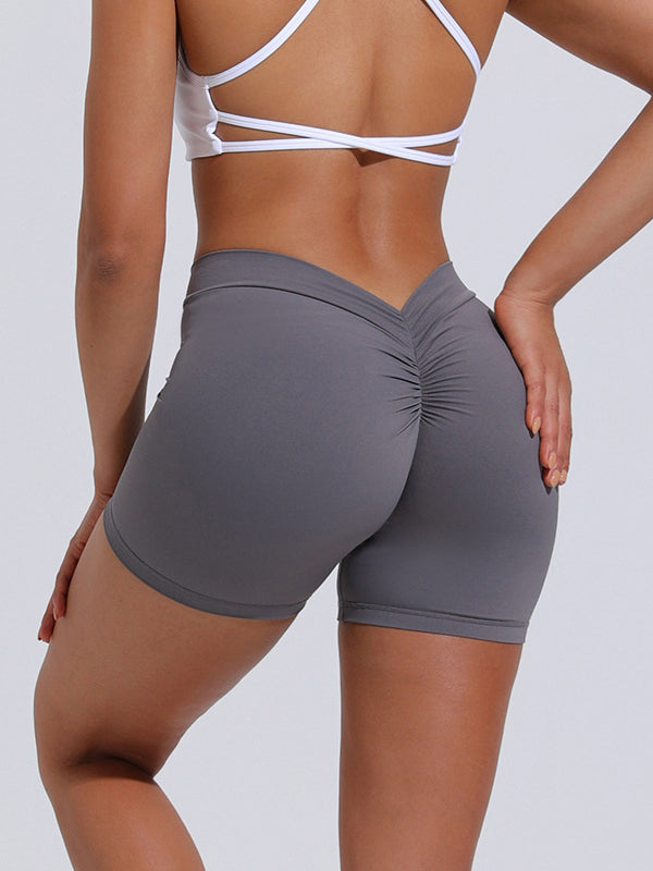 LiviaGym Female Deep-V Scrunch Bum Leggings