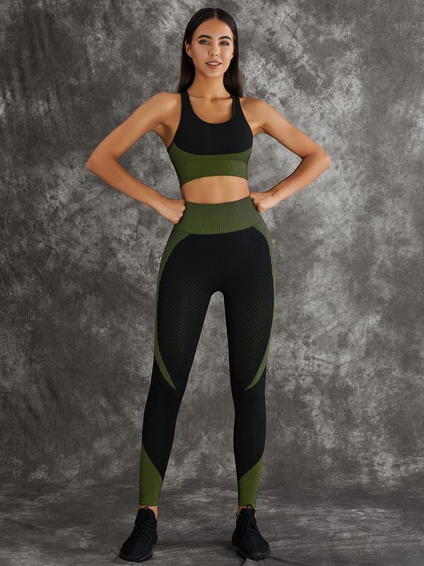 LiviaGym Female 3 Pieces Long Sleeve Zippers Fitness Suit