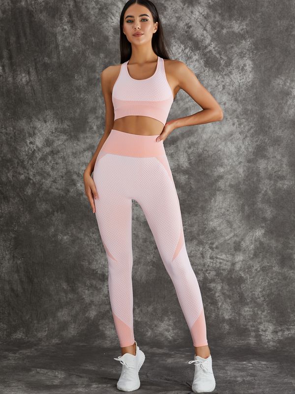 LiviaGym Female 3 Pieces Long Sleeve Zippers Fitness Sportswear