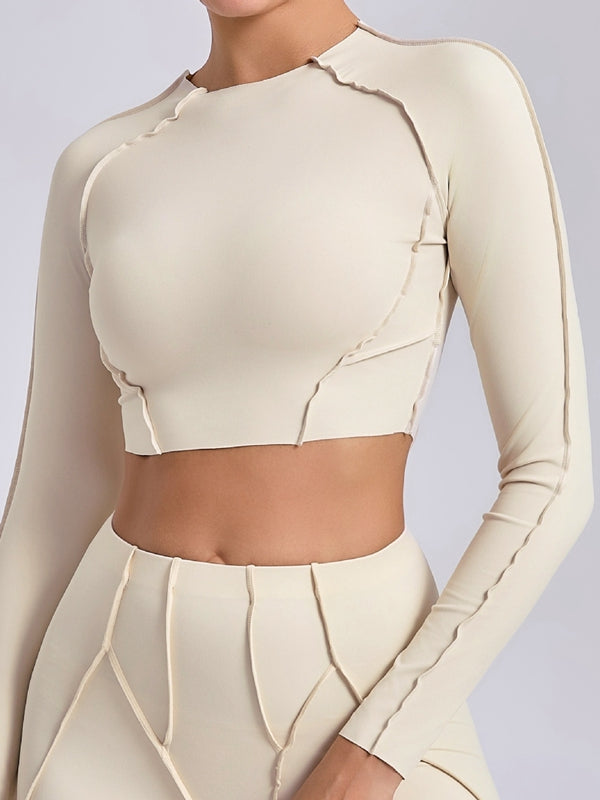 LiviaGym Female Super “Future Interstellar” Stylish&Sexy Long Sleeves