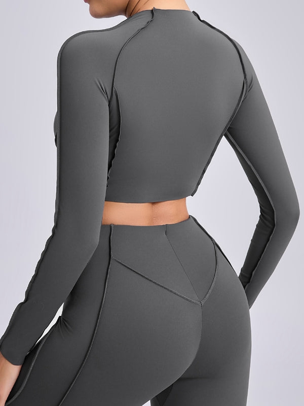 LiviaGym Female Super “Future Interstellar” Stylish&Sexy Long Sleeves