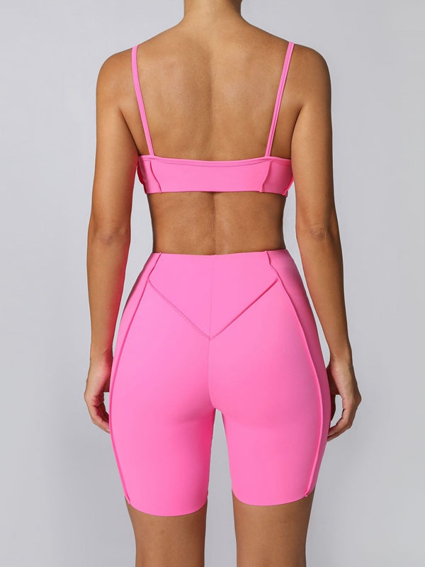 LiviaGym Female Super “Future Interstellar” Stylish&Sexy Short Tracksuit