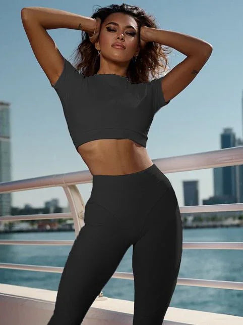 LiviaGym Female Extra Sexy Push-Up "Juicy White" Leggings