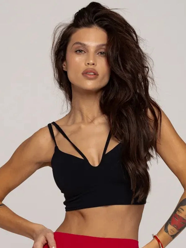 LiviaGym Female V Collar Sports Bras