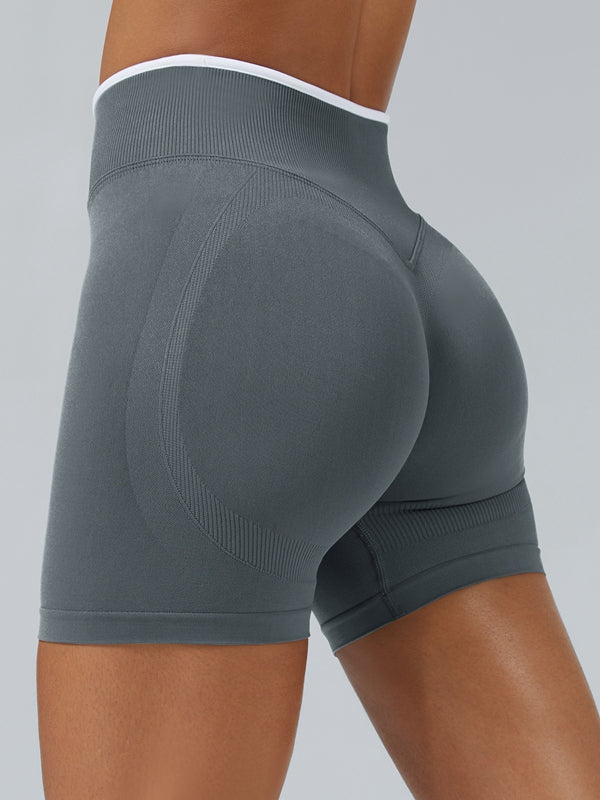 LiviaGym Female Stripes Seamless Sports Bras