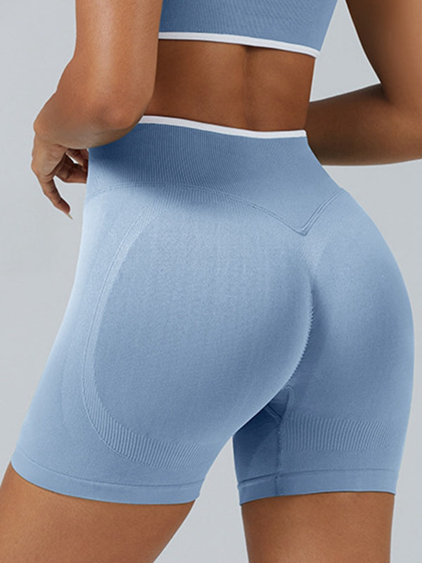 LiviaGym Female Stripes Seamless Sports Bras