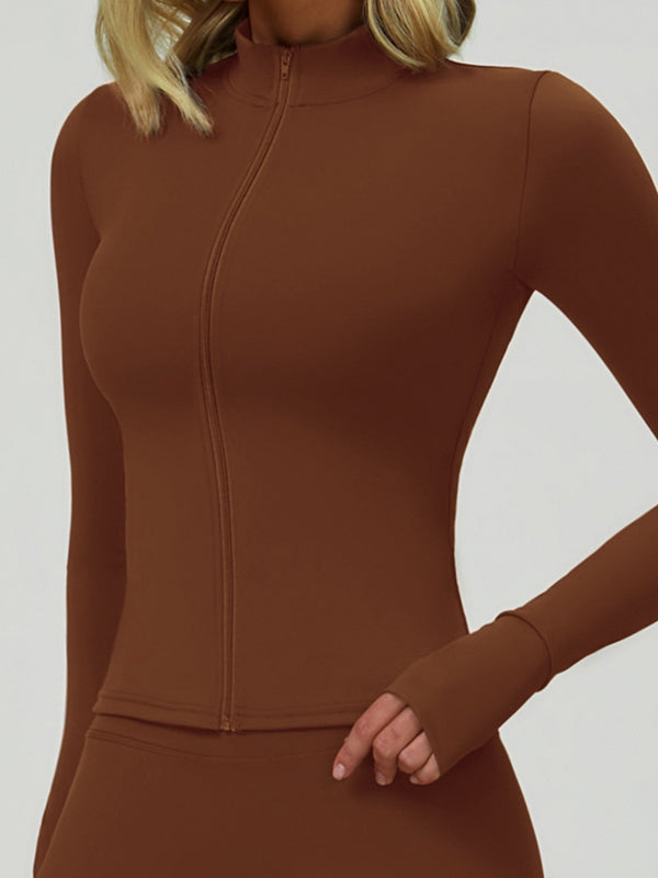 LiviaGym Female Solid Color V Collar Sports Bras