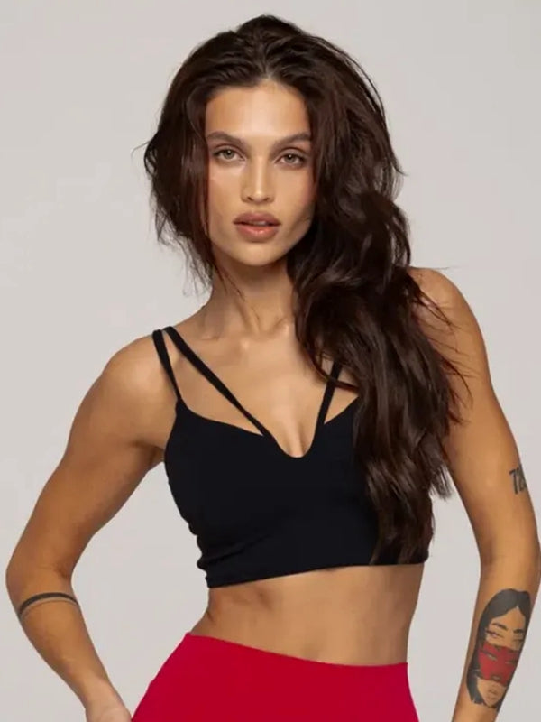 LiviaGym Female V Collar Sports Bras